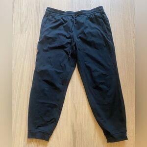 lululemon Soft Jersey Classic-Fit Mid-Rise Jogger *7/8 Length - Black - Size 10